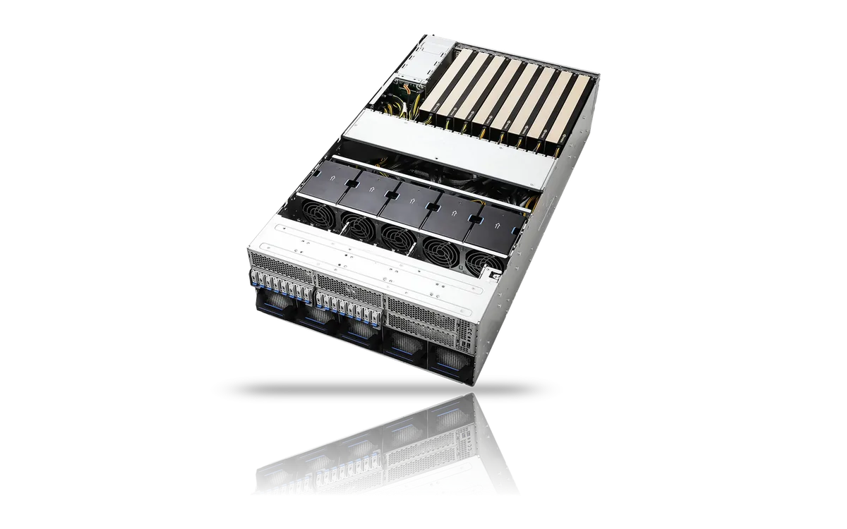 4UXGM-TURIN2 DIRECT — 4U rack · 8× RTX PRO 6000